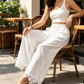 ✨New Arrival✨Flowy Wide Leg Pants with Dual Pockets – Breathable Fabric for All-Day Comfort