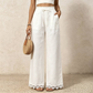 ✨New Arrival✨Flowy Wide Leg Pants with Dual Pockets – Breathable Fabric for All-Day Comfort