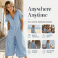 New Arrival✨ Relaxed Wide-Leg Jumpsuit with Short Sleeves