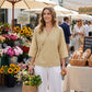 Trending Now✨ Flowy Asymmetrical Wrap Shirt – Breathable Fabric & Flattering V-Neck for All-Day Comfort