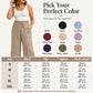 Women's Cotton Linen Wide Leg Pants