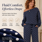 🔥Limited-Time Offer-Women's Off-Shoulder Polka Dot 2-Piece Set