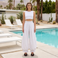 Women's Casual Ruffle Hem Lantern Pants