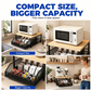 🎉 2026 Sale — Over 33,500 Sold! 🍳 2-Tier Microwave Stand with Slide-Out Drawer – Space Saving Kitchen Countertop Organizer 🗄️✨