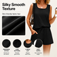 Summer Bestseller🔥👚 Sleeveless Tank & Shorts Set with Pockets – Breezy 2-Piece for Everyday Comfort