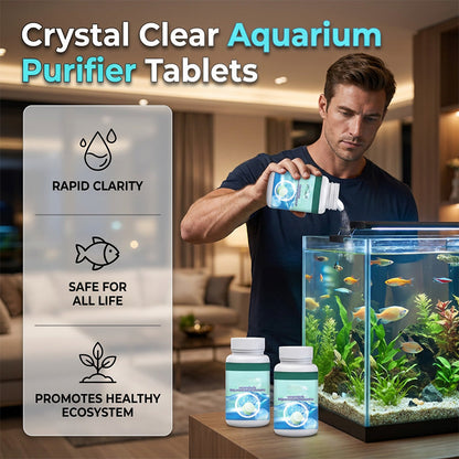 Effervescent Tablets for Crystal Clear Fish Tanks