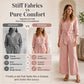 Women's V-Neck Tie-Front Top & Wide-Leg Pants Set