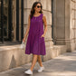 Women's Sleeveless Loose Dress with Pockets