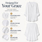 Women's Casual V-Neck Tie Pleated Top