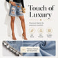Women's Rhinestone Ripped Denim Shorts