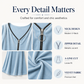 Women's Zip-Up V-Neck Half Sleeve Dress