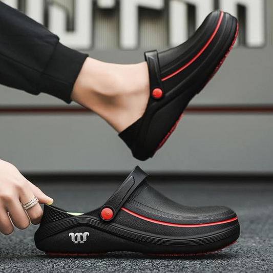 Waterproof & Oil-Proof Safety Shoes with Cushioned Sole