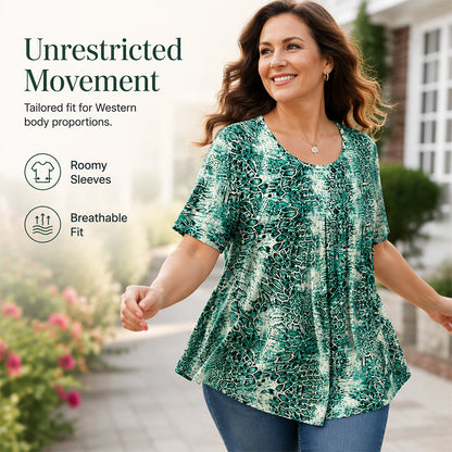 Flowy Floral Tunic Tee