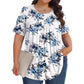 Flowy Floral Tunic Tee
