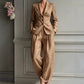 Women's Casual Blazer & Trousers 2-Piece Suit