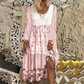Women's Patchwork Long Sleeve Casual Dress