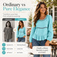 Women's Casual Puff Sleeve Blouse