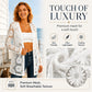 Women's Long Sleeve Sunflower Lace Mesh Cardigan