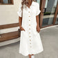 Women's Short Sleeve Shirt Dress