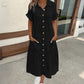 Women's Short Sleeve Shirt Dress