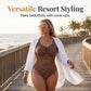 ⏳Time-Limited Special⏰Polka Dot Swimsuit – Tummy Control & Vintage Retro Fit