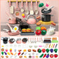 Pretend Play Kitchen Toy Set