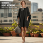 Women's Oversized Batwing Sleeve Dress
