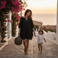 Women's Oversized Batwing Sleeve Dress
