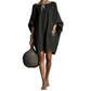 Women's Oversized Batwing Sleeve Dress