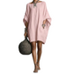 Women's Oversized Batwing Sleeve Dress