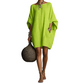 Women's Oversized Batwing Sleeve Dress