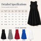 Women Sleeveless Cotton Linen Dress