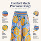 Women's Floral Print High-Waisted Wide-Leg Pants