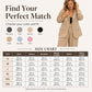 Women's Elegant Blazer & Wide-Leg Pants Set
