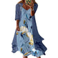 Flowing Indian Style Large Swing Dress