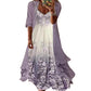 Flowing Indian Style Large Swing Dress