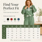 Women's Stripe Patchwork Sweatshirt & Wide-Leg Pants Set
