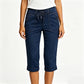 Women's Casual Denim Capri Pants