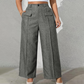 Women's High-Waisted Suit Pants