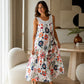 Women's Summer Sleeveless Floral Print Dress
