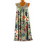 Women's Summer Sleeveless Floral Print Dress
