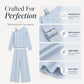 Women's Elegant One-Shoulder Top & Wide-Leg Pants Set