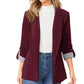 📢📢LIMITED-TIME 50% OFF!!☀️🧥New Arrivals - Sleek Cardigan Blazer – Soft Drape & Versatile Styling from Office to Evening