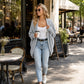 Women's Loose Batwing Knit Cardigan