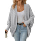 Women's Loose Batwing Knit Cardigan