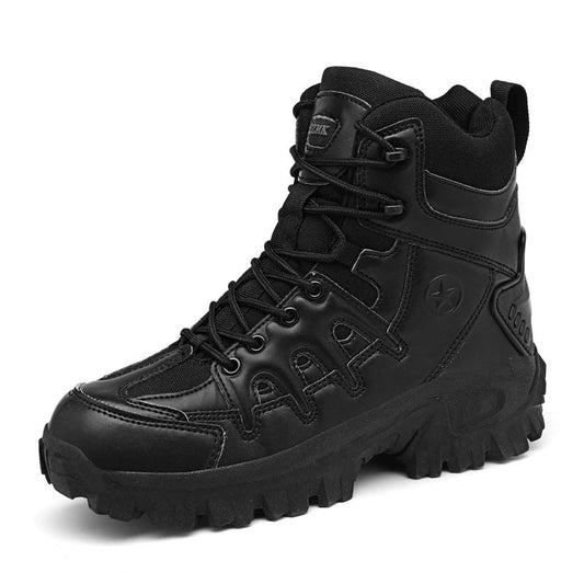 Men's Rugged & Stylish High-Top Outdoor Boots