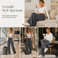 👖Seasonal Style - Drawstring Elastic Wide-Leg Pants – Adjustable High Waist & Breezy Drape for Travel or Lounging