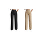 Women's High-Waisted Striped Wide-Leg Pants