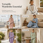 Women's Casual Tunic and Wide Leg Pants Set