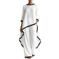 Women's Casual Tunic and Wide Leg Pants Set